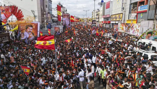 முதல்வர் விஜய்யின் திருச்சி நிகழ்வில் 5,000 பேருக்கு அனுமதி;  சீட்டு இல்லாத தவெகவினரும் பொதுமக்களும் கண்டிப்பாக அனுமதிக்கப்பட மாட்டார்கள்